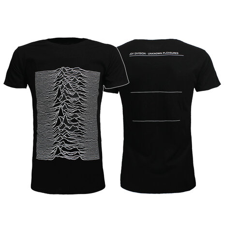 Band Merchandise Joy Division Unknown Pleasures T-Shirt - Official Merchandise Band Merchandise Joy Division Unknown Pleasures T-Shirt - Official Merchandise