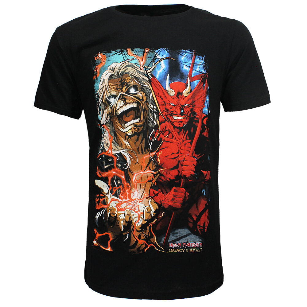 Band Merchandise Iron Maiden Duality Big Print T-Shirt – Offizielles Merchandise Band Merchandise Iron Maiden Duality Big Print T-Shirt – Offizielles Merchandise