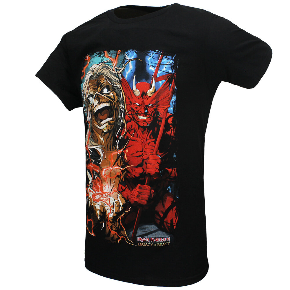 Band Merchandise Iron Maiden Duality Big Print T-Shirt – Offizielles Merchandise Band Merchandise Iron Maiden Duality Big Print T-Shirt – Offizielles Merchandise