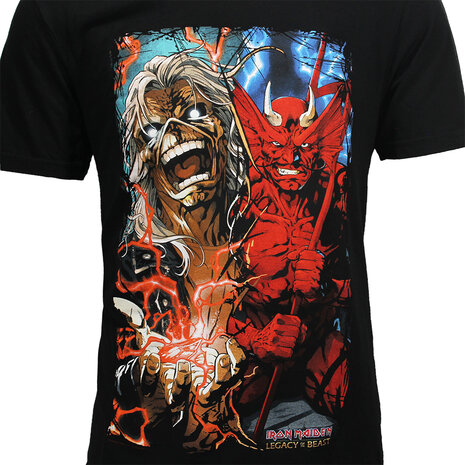 Band Merchandise Iron Maiden Duality Big Print T-Shirt – Offizielles Merchandise Band Merchandise Iron Maiden Duality Big Print T-Shirt – Offizielles Merchandise