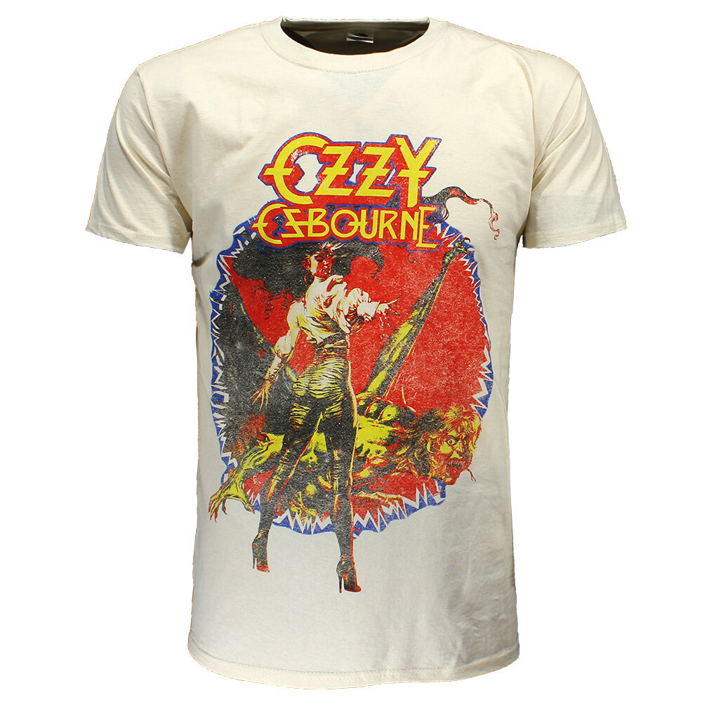 Band Merchandise Ozzy Osbourne The Ultimate Sin Tour 1986 T-Shirt - Official Merchandise Band Merchandise Ozzy Osbourne The Ultimate Sin Tour 1986 T-Shirt - Official Merchandise