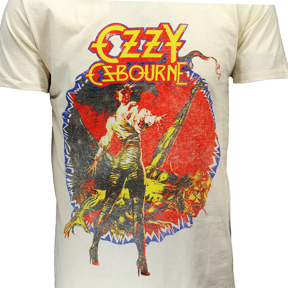 Band Merchandise Ozzy Osbourne The Ultimate Sin Tour 1986 T-Shirt - Official Merchandise Band Merchandise Ozzy Osbourne The Ultimate Sin Tour 1986 T-Shirt - Official Merchandise