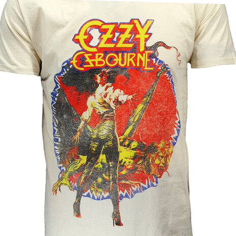 Band Merchandise Ozzy Osbourne The Ultimate Sin Tour 1986 T-Shirt - Official Merchandise Band Merchandise Ozzy Osbourne The Ultimate Sin Tour 1986 T-Shirt - Official Merchandise