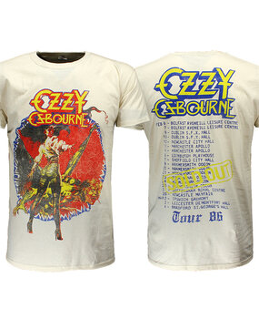 Band Merchandise Ozzy Osbourne The Ultimate Sin Tour 1986 T-Shirt Band Merchandise Ozzy Osbourne The Ultimate Sin Tour 1986 T-Shirt