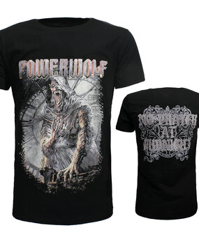 Band Merchandise Powerwolf No Prayer At Midnight T-Shirt Band Merchandise Powerwolf No Prayer At Midnight T-Shirt
