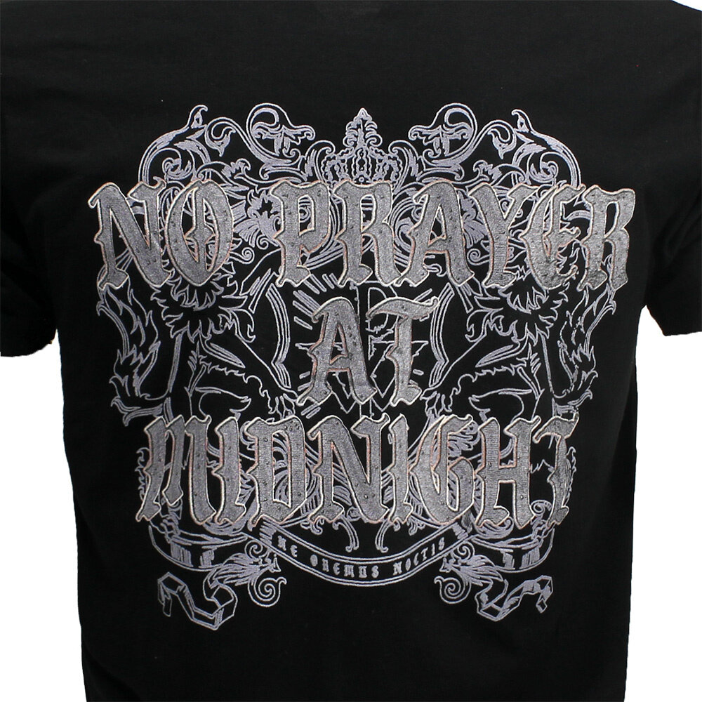 Band Merchandise Powerwolf No Prayer At Midnight T-Shirt - Official Merchandise Band Merchandise Powerwolf No Prayer At Midnight T-Shirt - Official Merchandise