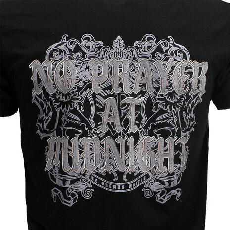 Band Merchandise Powerwolf No Prayer At Midnight T-Shirt - Official Merchandise Band Merchandise Powerwolf No Prayer At Midnight T-Shirt - Official Merchandise