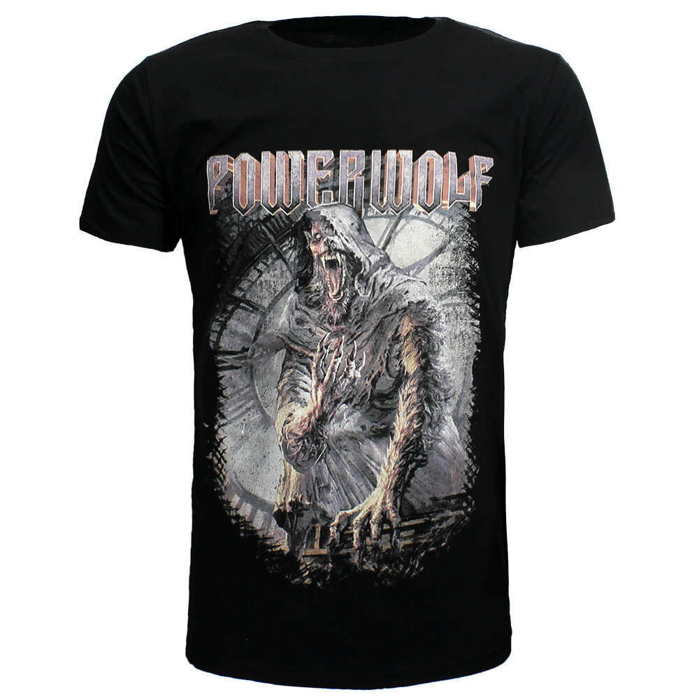 Band Merchandise Powerwolf No Prayer At Midnight T-Shirt - Official Merchandise Band Merchandise Powerwolf No Prayer At Midnight T-Shirt - Official Merchandise