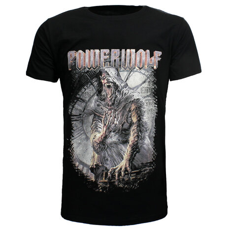 Band Merchandise Powerwolf No Prayer At Midnight T-Shirt - Official Merchandise Band Merchandise Powerwolf No Prayer At Midnight T-Shirt - Official Merchandise