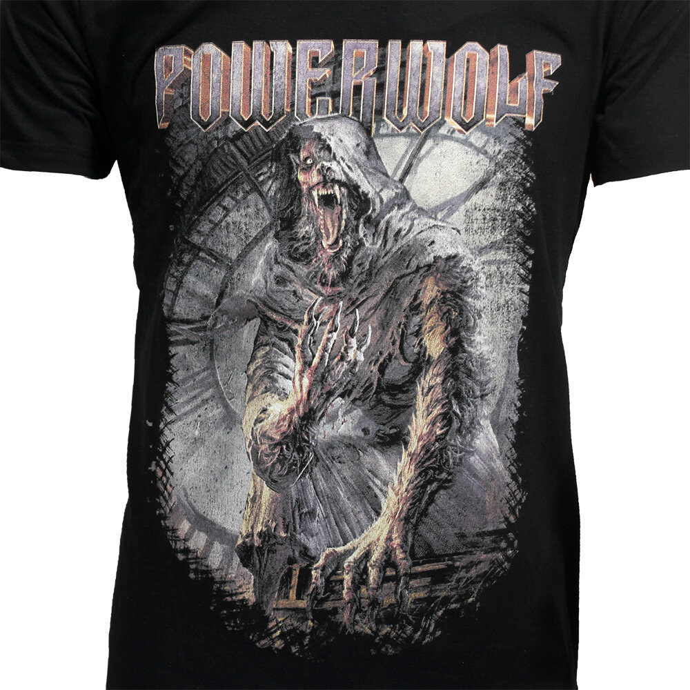 Band Merchandise Powerwolf No Prayer At Midnight T-Shirt - Official Merchandise Band Merchandise Powerwolf No Prayer At Midnight T-Shirt - Official Merchandise
