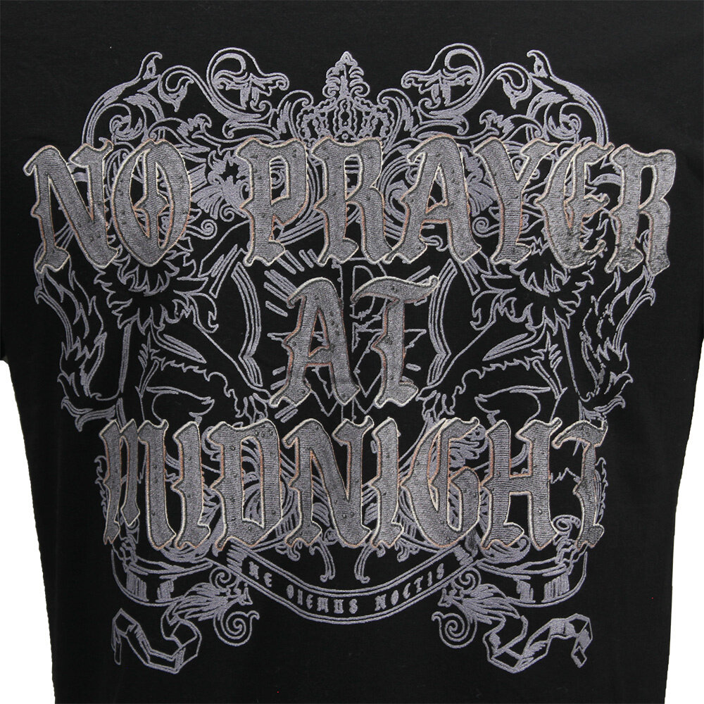 Band Merchandise Powerwolf No Prayer At Midnight T-Shirt - Official Merchandise Band Merchandise Powerwolf No Prayer At Midnight T-Shirt - Official Merchandise