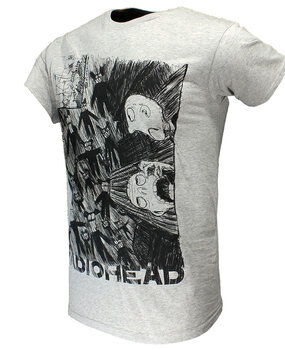 Band Merchandise Radiohead Idioteque Scribble T-Shirt Band Merchandise Radiohead Idioteque Scribble T-Shirt
