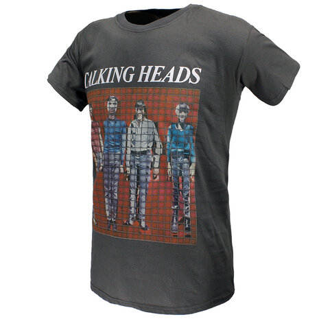 Band Merchandise Talking Heads Pixel Portrait T-Shirt - Officiële Merchandise Band Merchandise Talking Heads Pixel Portrait T-Shirt - Officiële Merchandise