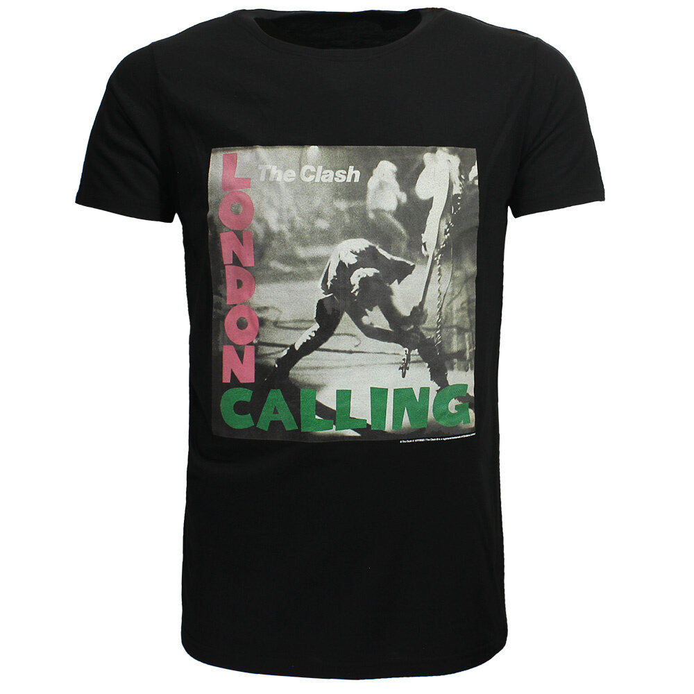 Band Merchandise The Clash London Calling T-Shirt - Official Merchandise Band Merchandise The Clash London Calling T-Shirt - Official Merchandise