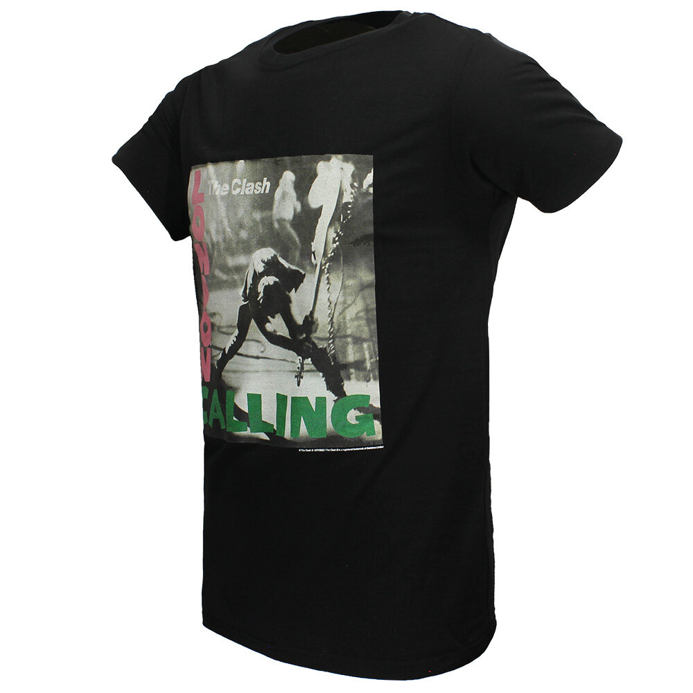 Band Merchandise The Clash London Calling T-Shirt - Official Merchandise Band Merchandise The Clash London Calling T-Shirt - Official Merchandise