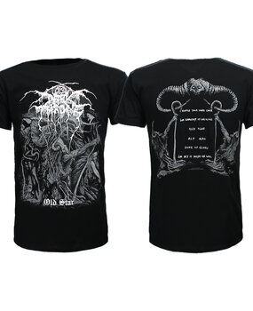 Band Merchandise Darkthrone Old Star T-Shirt Band Merchandise Darkthrone Old Star T-Shirt