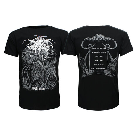 Band Merchandise Darkthrone Old Star T-Shirt – Offizielles Merchandise Band Merchandise Darkthrone Old Star T-Shirt – Offizielles Merchandise