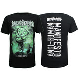 Band Merchandise Decapitated Nihility T-Shirt Band Merchandise Decapitated Nihility T-Shirt