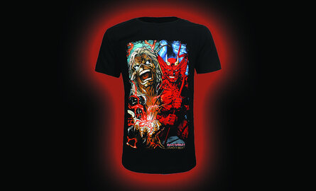 Iron Maiden Duality Big Print T-Shirt - NIEUW BINNEN