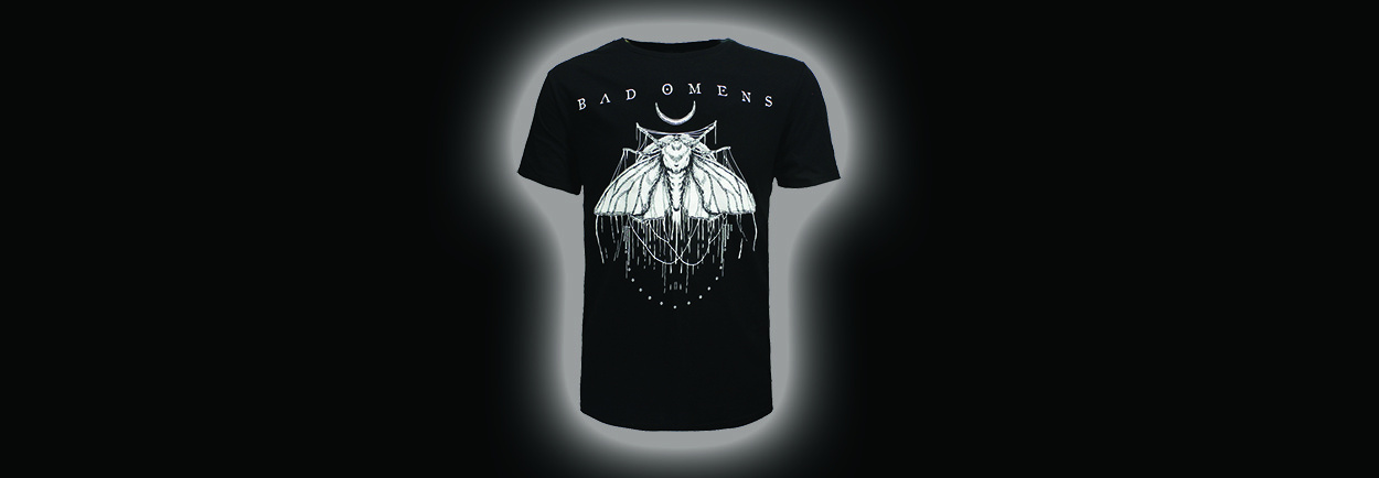 Bad Omens Moth T-Shirt - NEU!