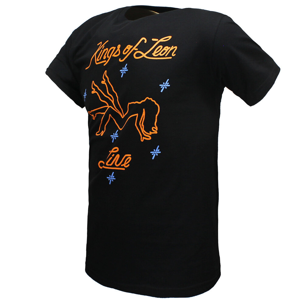 Band Merchandise Kings of Leon Stripper Vegas Lights T-Shirt - Officiële Merchandise Band Merchandise Kings of Leon Stripper Vegas Lights T-Shirt - Officiële Merchandise
