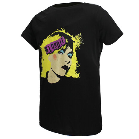 Band Merchandise Blondie Punk Logo T-Shirt - Officiële Merchandise Band Merchandise Blondie Punk Logo T-Shirt - Officiële Merchandise