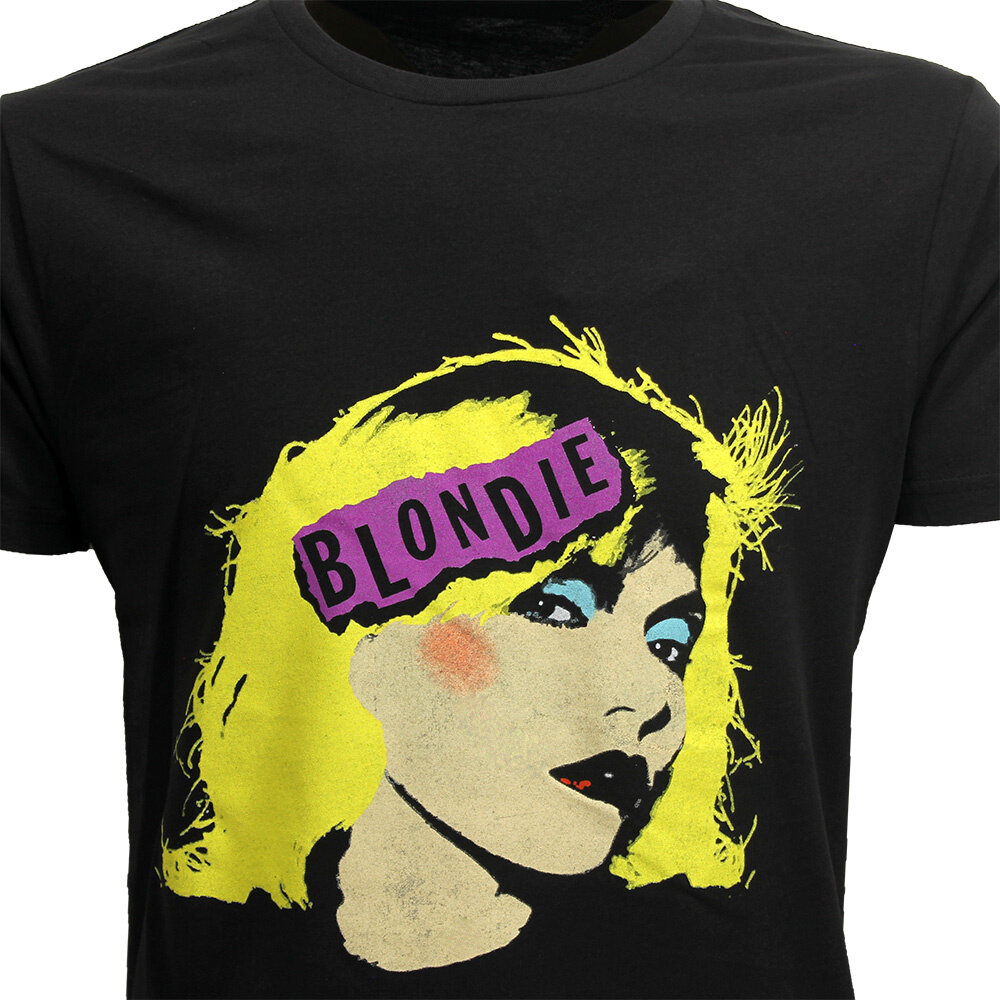 Band Merchandise Blondie Punk Logo T-Shirt - Officiële Merchandise Band Merchandise Blondie Punk Logo T-Shirt - Officiële Merchandise