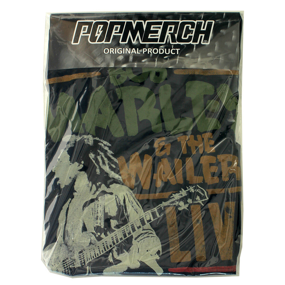 Band Merchandise Bob Marley Rastaman Vibration Tour 1976 T-Shirt - Officiële Merchandise Band Merchandise Bob Marley Rastaman Vibration Tour 1976 T-Shirt - Officiële Merchandise