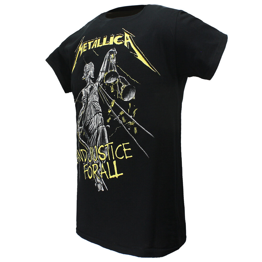 Band Merchandise Metallica And Justice For All Tracks T-Shirt - Official Merchandise Band Merchandise Metallica And Justice For All Tracks T-Shirt - Official Merchandise