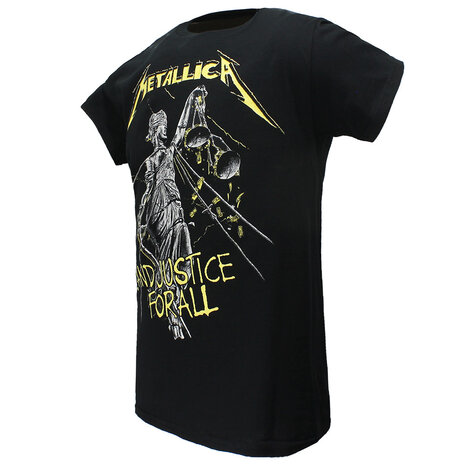 Band Merchandise Metallica And Justice For All Tracks T-Shirt - Official Merchandise Band Merchandise Metallica And Justice For All Tracks T-Shirt - Official Merchandise