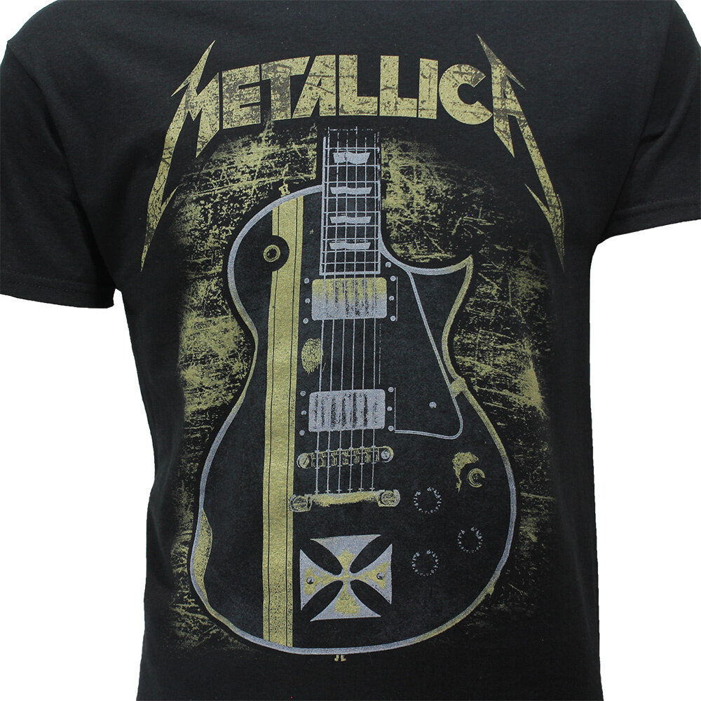 Band Merchandise Metallica James Hetfield Iron Cross Gitarren-T-Shirt – offizielles Merchandise