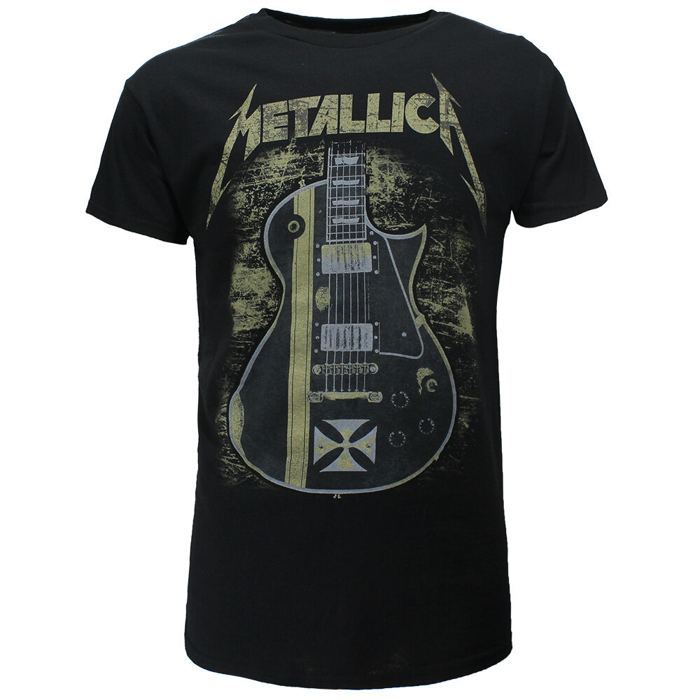 Band Merchandise Metallica James Hetfield Iron Cross Gitarren-T-Shirt – offizielles Merchandise