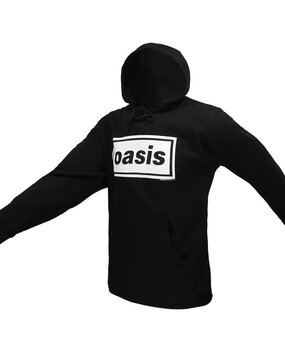 Band Merchandise Oasis Decca Logo Pullover Hoodie Band Merchandise Oasis Decca Logo Pullover Hoodie