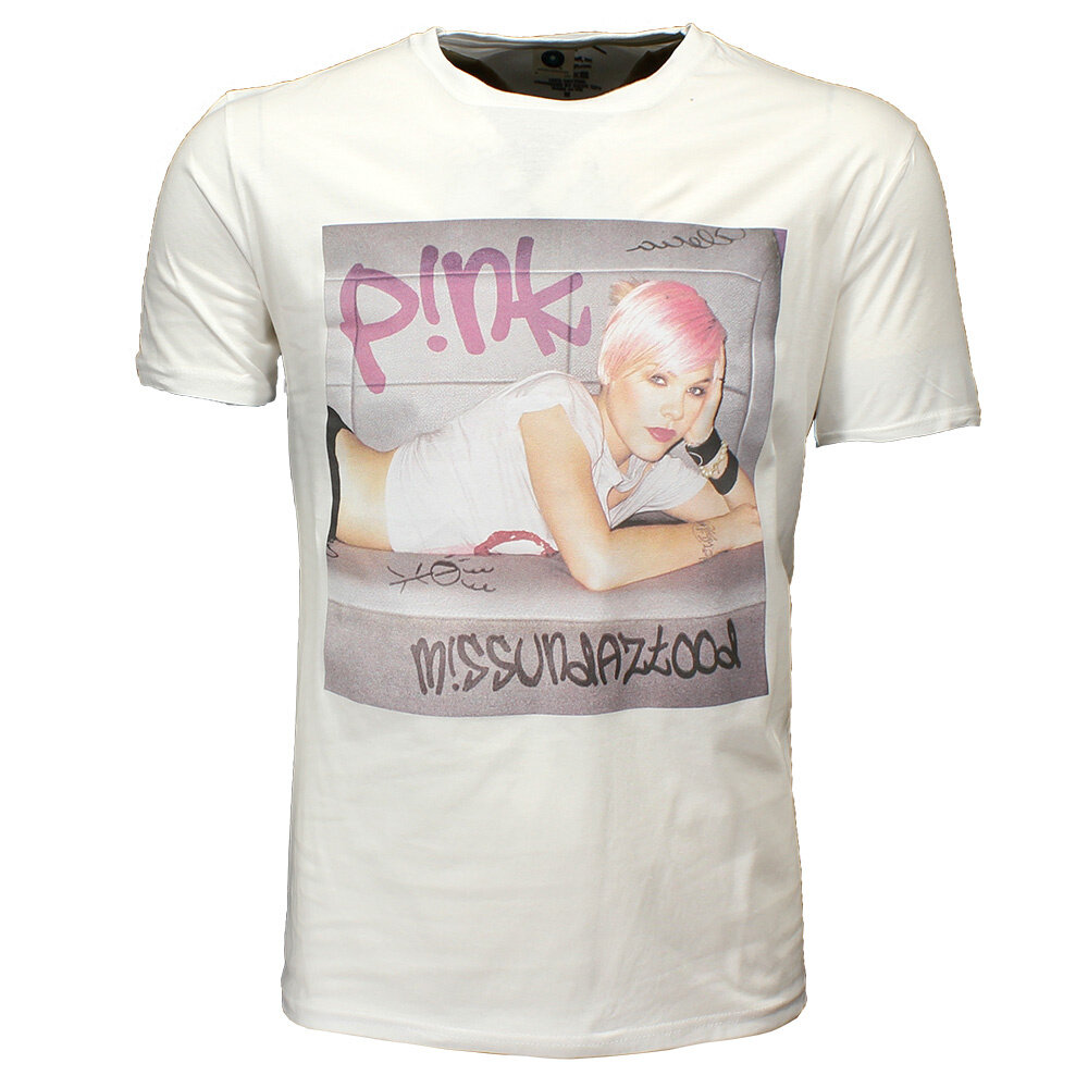 Band Merchandise Pink Missundaztood Album T-Shirt - Officiële Merchandise Band Merchandise Pink Missundaztood Album T-Shirt - Officiële Merchandise