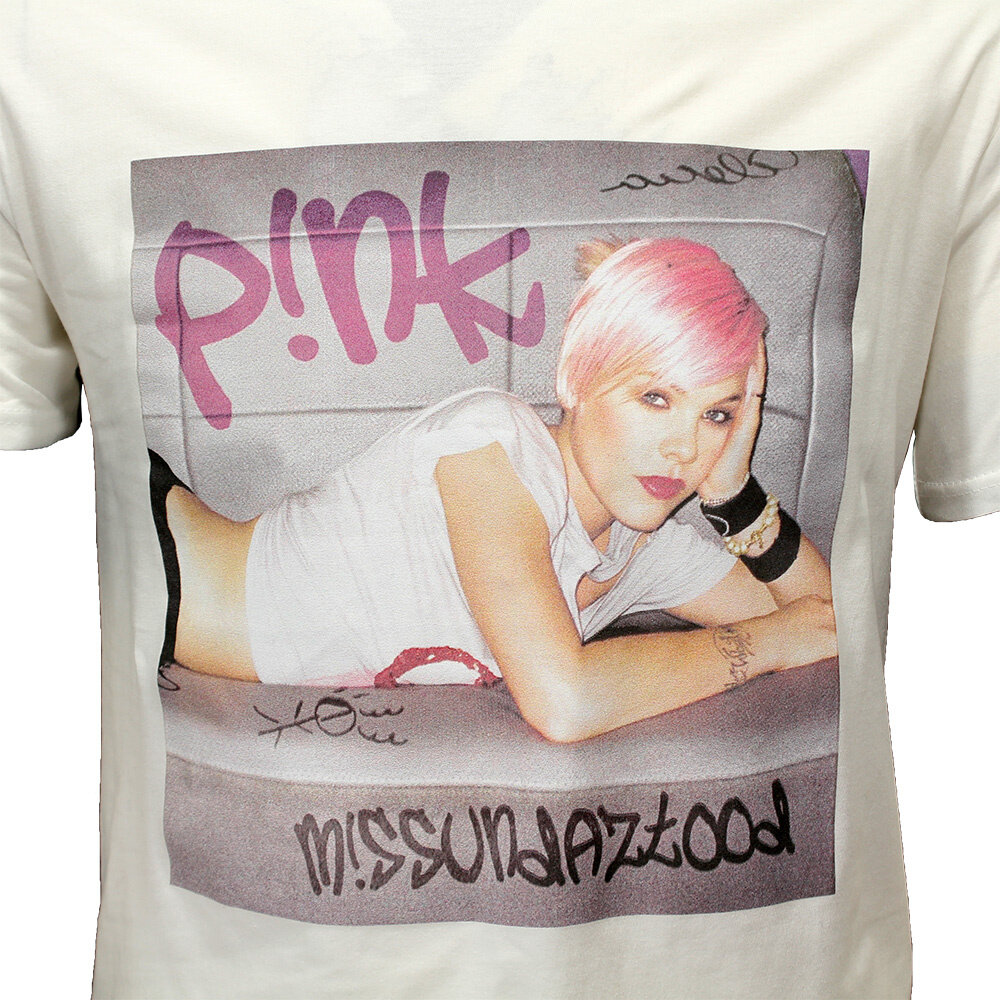 Band Merchandise Pink Missundaztood Album T-Shirt - Officiële Merchandise Band Merchandise Pink Missundaztood Album T-Shirt - Officiële Merchandise