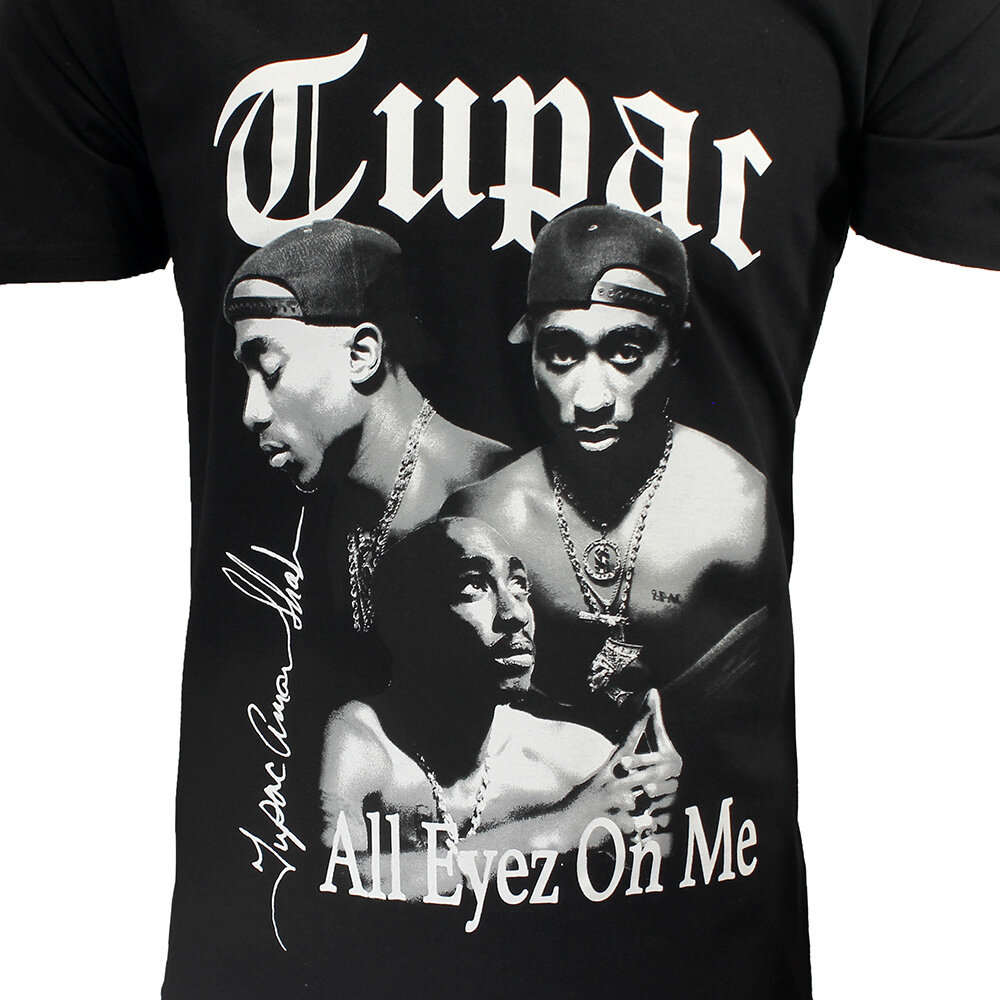 Band Merchandise 2PAC  Tupac All Eyez Flex Pose T-Shirt - Officiële Merchandise Band Merchandise 2PAC  Tupac All Eyez Flex Pose T-Shirt - Officiële Merchandise