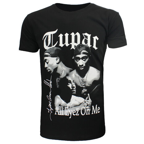 Band Merchandise 2PAC  Tupac All Eyez Flex Pose T-Shirt - Officiële Merchandise Band Merchandise 2PAC  Tupac All Eyez Flex Pose T-Shirt - Officiële Merchandise