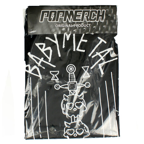 Band Merchandise Babymetal Skulls Sword MMXI T-Shirt - Officiële Merchandise Band Merchandise Babymetal Skulls Sword MMXI T-Shirt - Officiële Merchandise