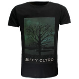 Band Merchandise Biffy Clyro Schwarzes Kronleuchter-T-Shirt