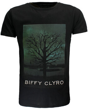 Band Merchandise Biffy Clyro Schwarzes Kronleuchter-T-Shirt