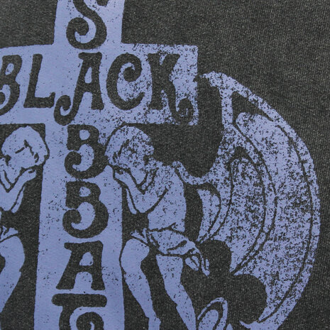 Band Merchandise Black Sabbath Angels Cross Pullover Hoodie - Official Merchandise Band Merchandise Black Sabbath Angels Cross Pullover Hoodie - Official Merchandise