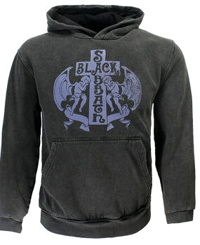 Band Merchandise Black Sabbath Angels Cross Pullover Hoodie Band Merchandise Black Sabbath Angels Cross Pullover Hoodie
