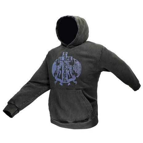 Band Merchandise Black Sabbath Angels Cross Pullover Hoodie - Official Merchandise Band Merchandise Black Sabbath Angels Cross Pullover Hoodie - Official Merchandise