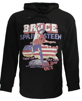 Band Merchandise Bruce Springsteen Born In The USA Pullover Hoodie Band Merchandise Bruce Springsteen Born In The USA Pullover Hoodie