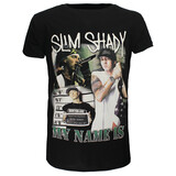 Band Merchandise Eminem My Name Is Slim Shady T-Shirt Band Merchandise Eminem My Name Is Slim Shady T-Shirt