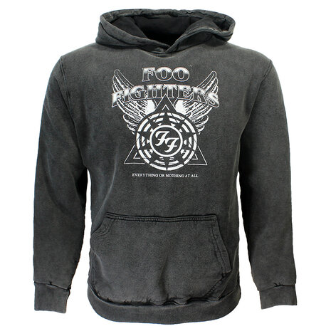 Band Merchandise Foo Fighters Everything Logo Pullover Hoodie - Officiële Merchandise Band Merchandise Foo Fighters Everything Logo Pullover Hoodie - Officiële Merchandise