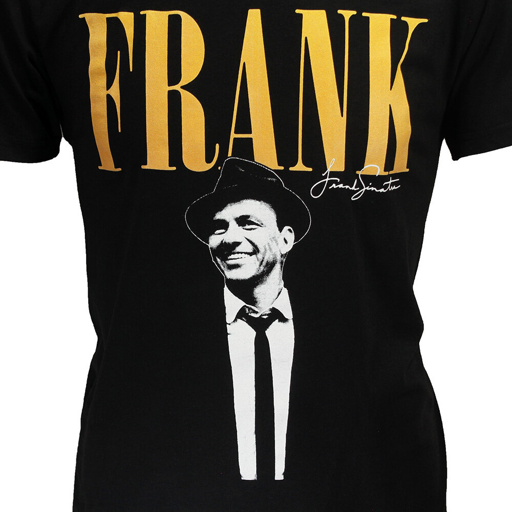 Band Merchandise Frank Sinatra Frank Pose T-Shirt - Official Merchandise Band Merchandise Frank Sinatra Frank Pose T-Shirt - Official Merchandise