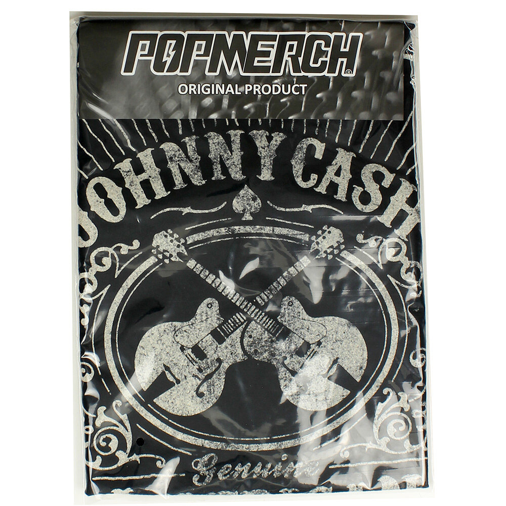 Band Merchandise Johnny Cash American Rebel T-Shirt - Official Merchandise Band Merchandise Johnny Cash American Rebel T-Shirt - Official Merchandise