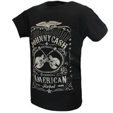 Band Merchandise Johnny Cash American Rebel T-Shirt Band Merchandise Johnny Cash American Rebel T-Shirt