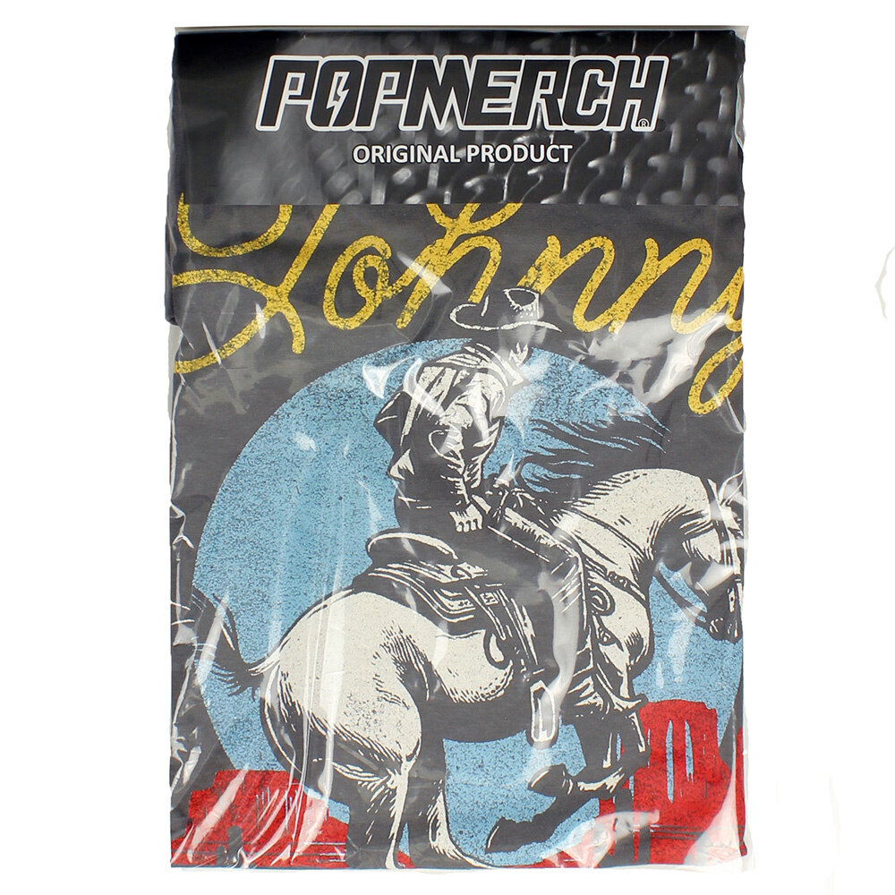 Band Merchandise Johnny Cash Galloping Horse T-Shirt – Offizielles Merchandise